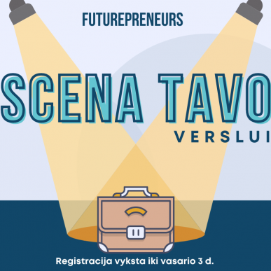 Kvietimas dalyvauti „Futurepreneurs“ verslumo programoje