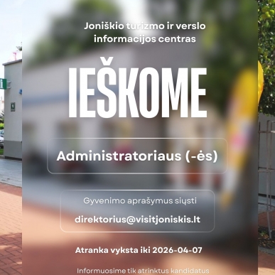 Kviečiame prisijungti prie komandos