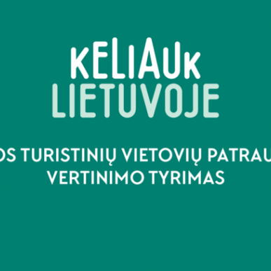 Lietuvos turistinių vietovių patrauklumo vertinimo tyrimo rezultatai