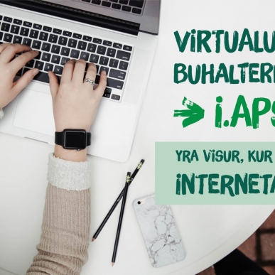 Virtualaus buhalterio i.APS naujovės savarankiškai dirbantiems asmenims