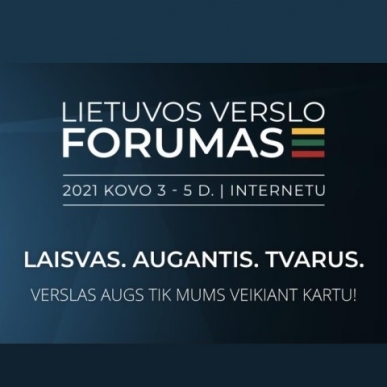 Kovo pradžioje verslo atstovus susiburti kvies Lietuvos verslo forumas